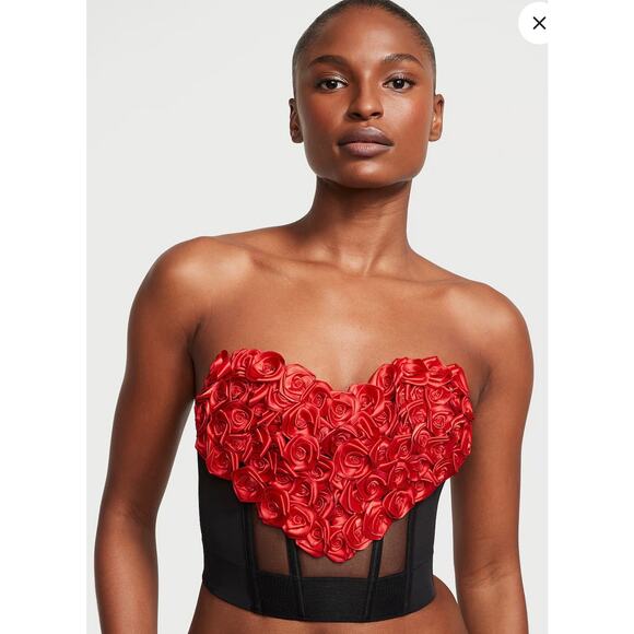 Victoria’s Secret Rosette Corset Top - Picture 1 of 9